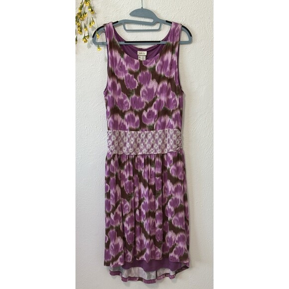 Matilda Jane Women Sz L Hello Lovely Adore Me Purple Brown Knit Dress Feminine - Picture 8 of 11